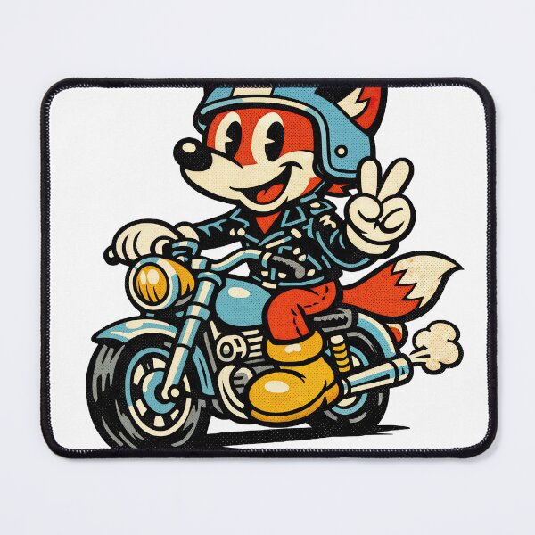 Item preview, Ride Wild and Free — Fox on the Open Road designed and sold by ForeverPrintsOK.