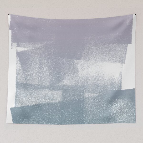 Item preview, Swatch Sample Textured Monoprint - Dust to Peacock Gradient designed and sold by Irene Estelle.