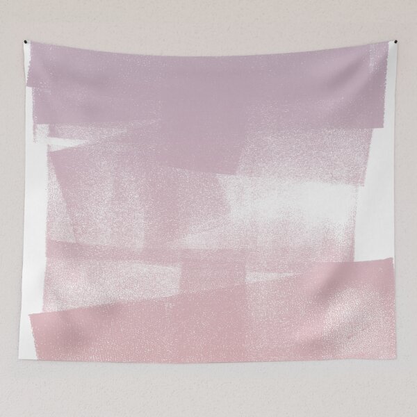 Item preview, Swatch Sample Textured Monoprint - Dust to Rose Gradient designed and sold by Irene Estelle.