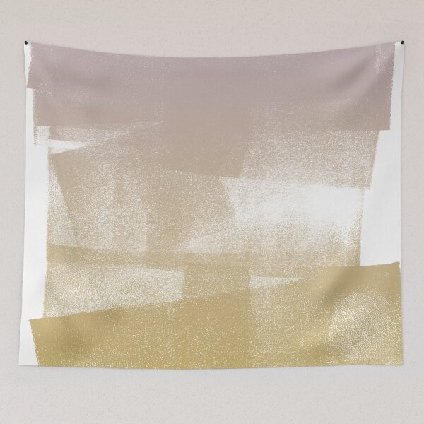 Item preview, Swatch Sample Textured Monoprint - Dust to Saffron Gradient designed and sold by Irene Estelle.