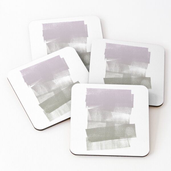 Item preview, Swatch Sample Textured Monoprint - Dust to Sage Gradient designed and sold by Irene Estelle.