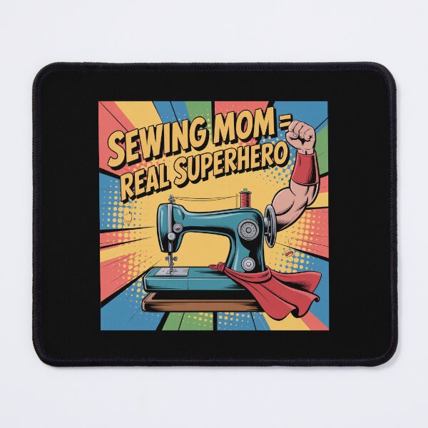 Item preview, Sewing Mom Real Superhero Mothers Day Sewing !!! designed and sold by AleksandraJac05.