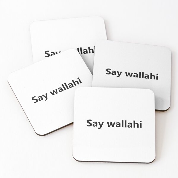 Item preview, Say wallahi designed and sold by ModdiesColors.