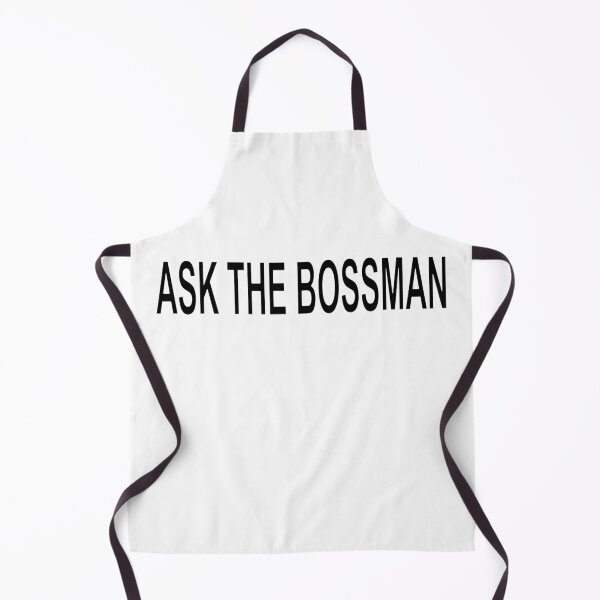 Item preview, Ask The Bossman Funny Leadership Office Quote designed and sold by ChR-oman.