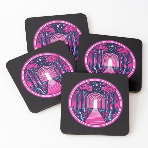 Item preview, Neon Forest Portal Art designed and sold by PixelQ.