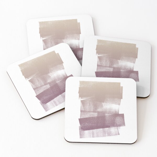 Item preview, Swatch Sample Textured Monoprint - Dove to Beet Gradient designed and sold by Irene Estelle.