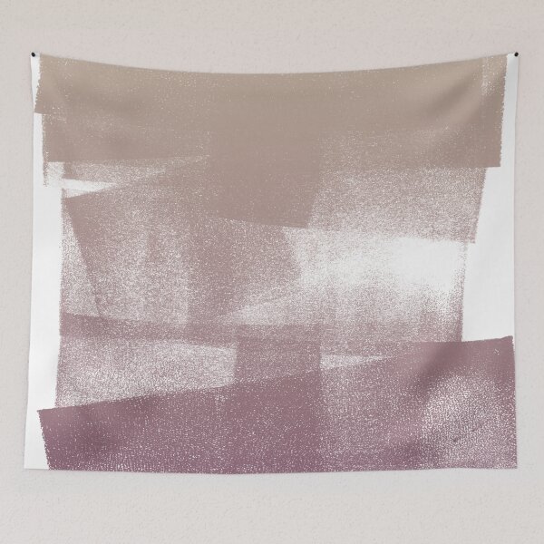 Item preview, Swatch Sample Textured Monoprint - Dove to Beet Gradient designed and sold by Irene Estelle.