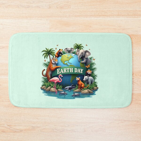 Item preview, Earth Day Wildlife Harmony | Animal Kingdom Globe designed and sold by PriyaMagic.