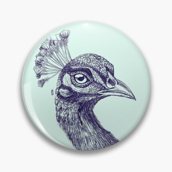 Item preview, Peacock drawing  designed and sold by NakeeNakaa.