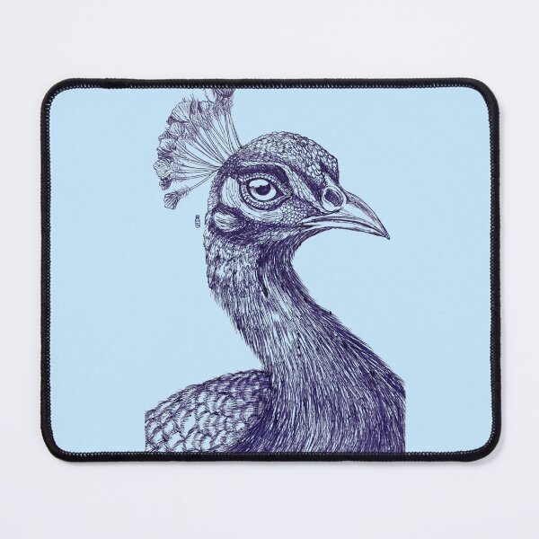 Item preview, Peacock drawing  designed and sold by NakeeNakaa.