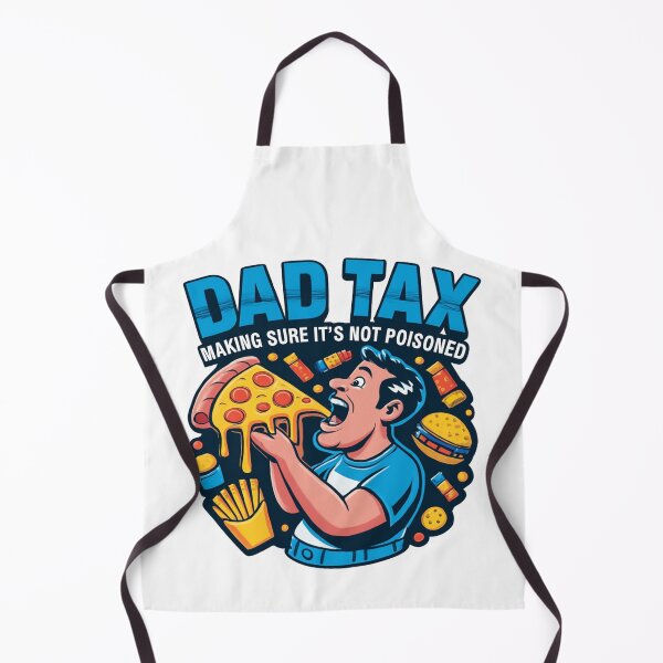 Item preview, Funny Dad Tax T-Shirt - Making Sure It's Not Poisoned Pizza Dad Tee designed and sold by MerchlyMike.