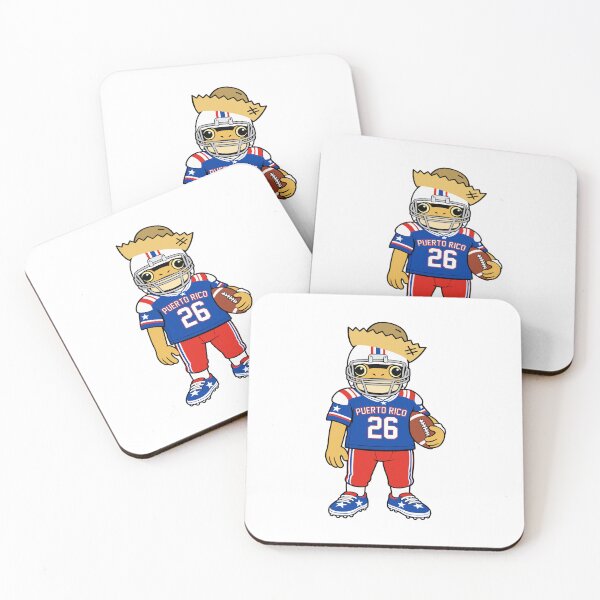 Item preview, Concho Frog Puerto Rico Football Jersey DTMF Era Inspired Design designed and sold by creatingmouseshop.