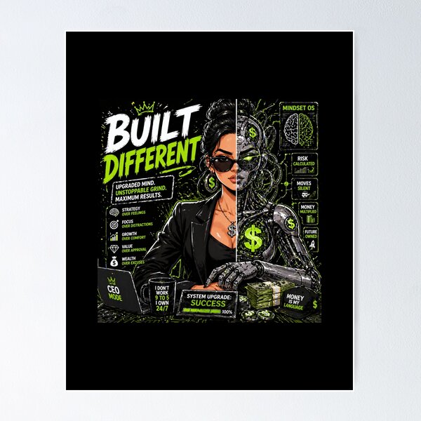 Item preview, Hustle Girl designed and sold by MissFreya.