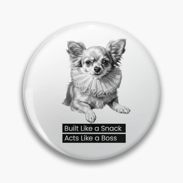 Item preview, Chihuahua Built Like a Snack Act Like a Boss Shirt - Breed & Mood designed and sold by PhokaPhokich.