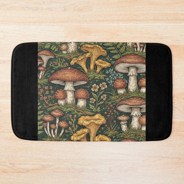 Item preview, Forest Mushrooms - Fungi Lover Gift designed and sold by MyCozyCorner24.