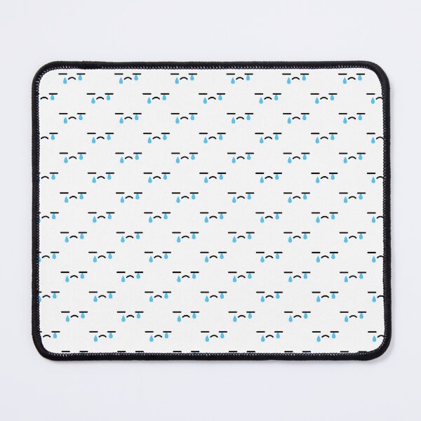 Item preview, Sweet kawaii sad crying face pattern designed and sold by BlushyPrint.