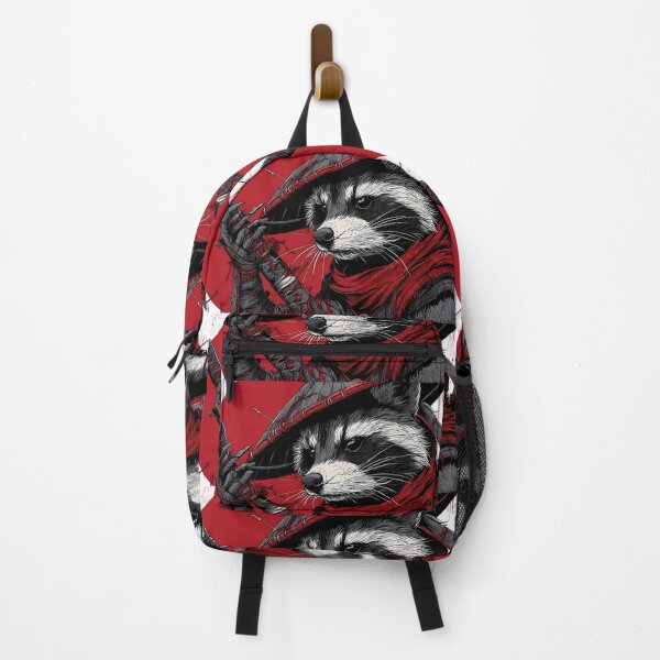 Item preview, Samurai Raccoons Embodying Strength Honor Illustrations designed and sold by ART ATTACK ZONE.