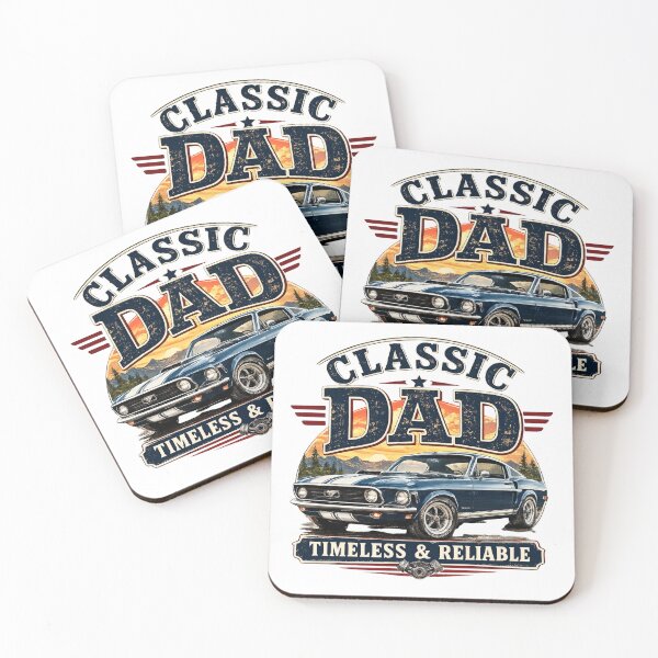 Item preview, Classic Dad – Timeless & Reliable Vintage Car Design designed and sold by Silaris Designs.