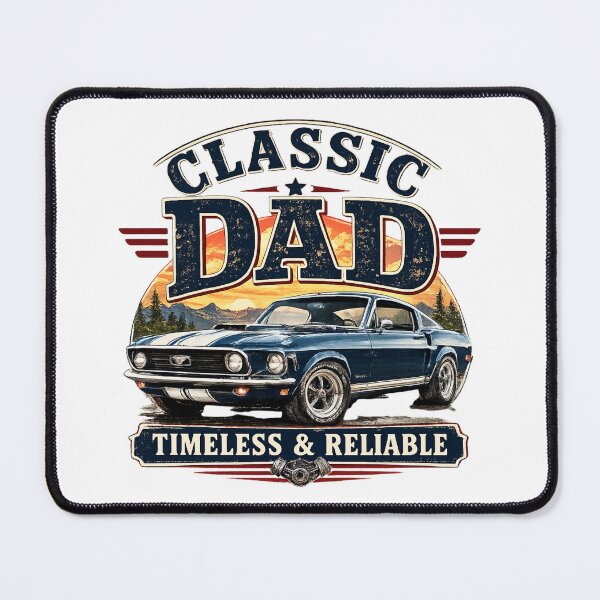 Item preview, Classic Dad – Timeless & Reliable Vintage Car Design designed and sold by Silaris Designs.