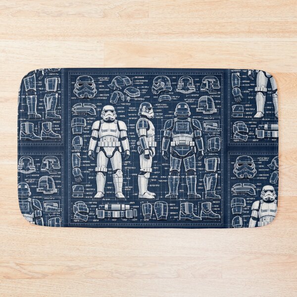 Item preview, Galactic Empire Soldier Blueprint 01 designed and sold by Rex Vox.