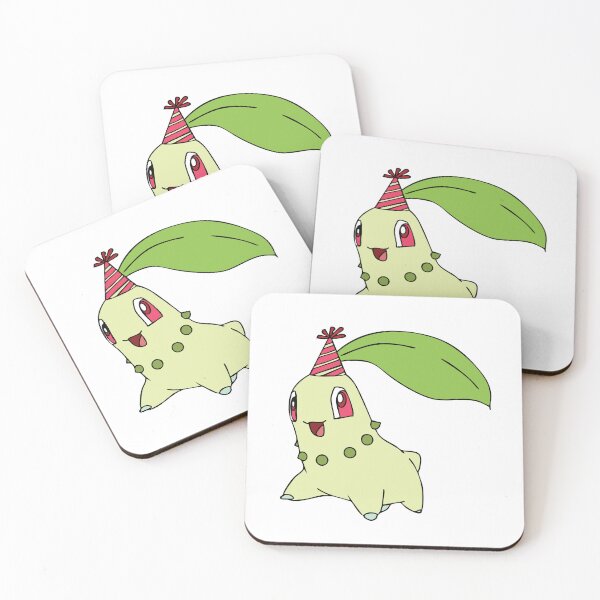 Item preview, Chikorita Party Hat designed and sold by kyravreeland.
