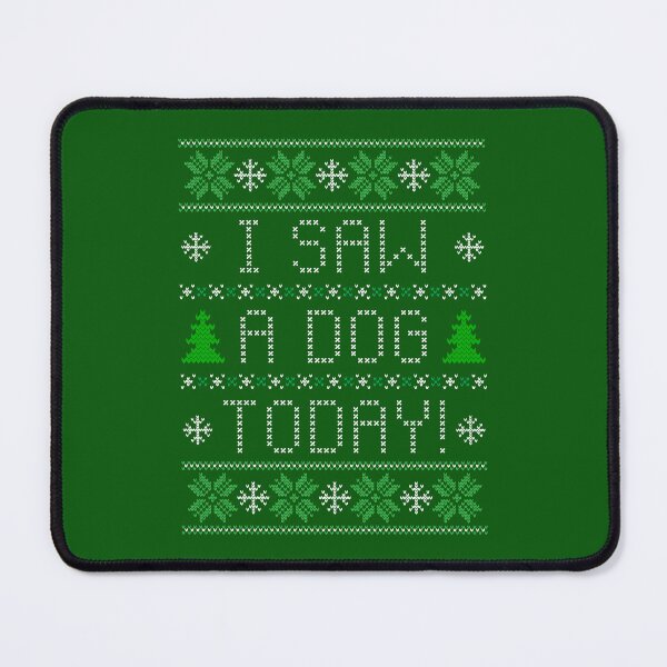 Item preview, Dog Today Ugly Christmas Sweater designed and sold by Normbot2000.