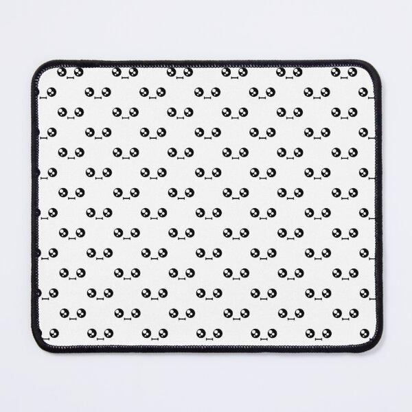 Item preview, Cute kawaii confused shiny eyes face pattern designed and sold by BlushyPrint.