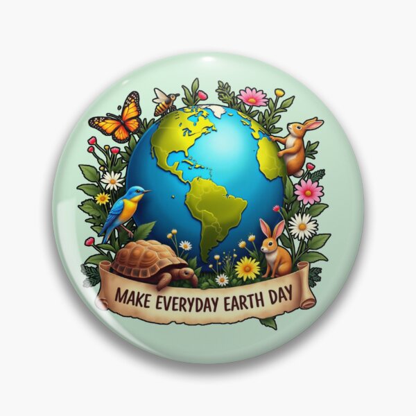 Item preview, Make Everyday Earth Day | Wildlife and Nature Globe designed and sold by PriyaMagic.