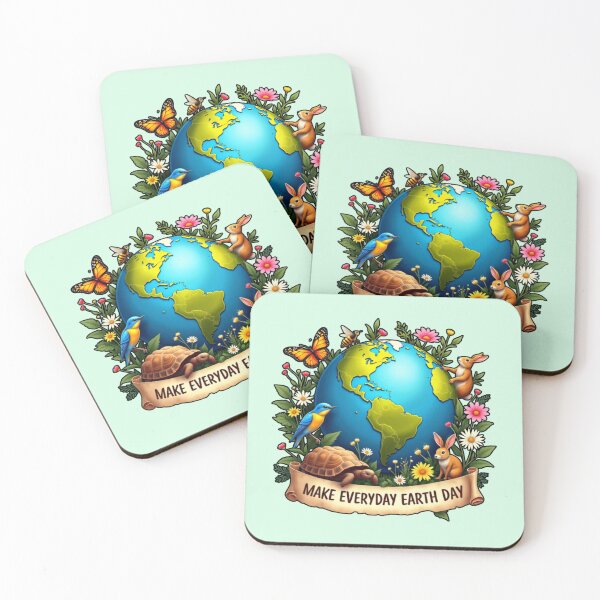 Item preview, Make Everyday Earth Day | Wildlife and Nature Globe designed and sold by PriyaMagic.