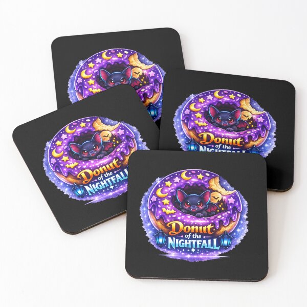 Item preview, Nightfall Donut Spooky Cute Treat designed and sold by Josie37.