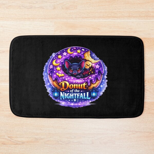 Item preview, Nightfall Donut Spooky Cute Treat designed and sold by Josie37.
