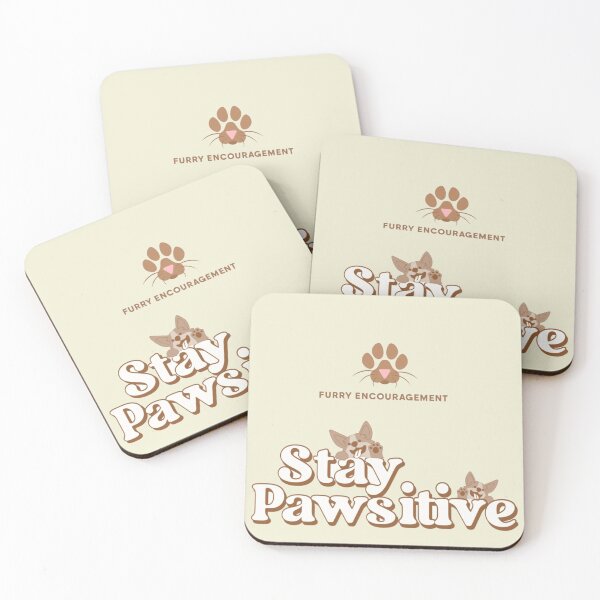 Item preview, Stay Pawsitive Cute Corgi Dog Pun designed and sold by TZAR WORKS.
