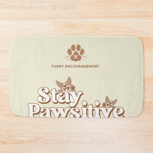 Item preview, Stay Pawsitive Cute Corgi Dog Pun designed and sold by TZAR WORKS.