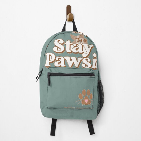 Item preview, Stay Pawsitive Cute Corgi Dog Pun designed and sold by TZAR WORKS.