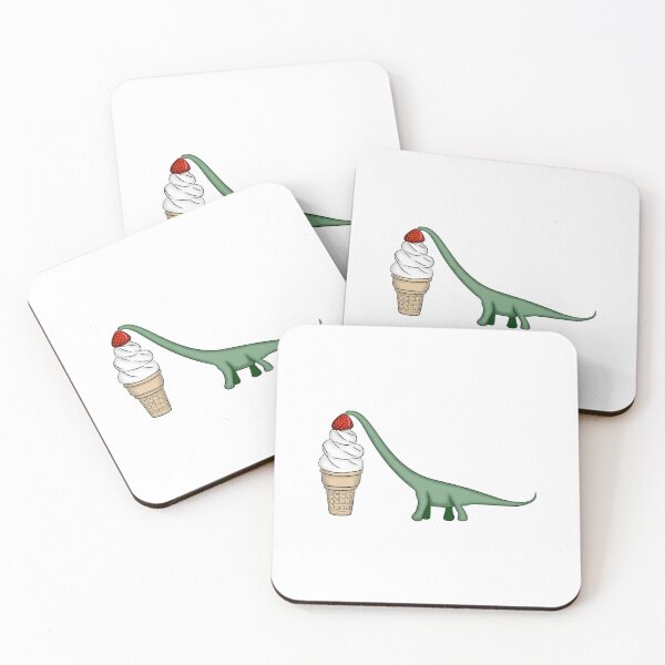 Item preview, ice cream diplodocus  designed and sold by thecamillest.
