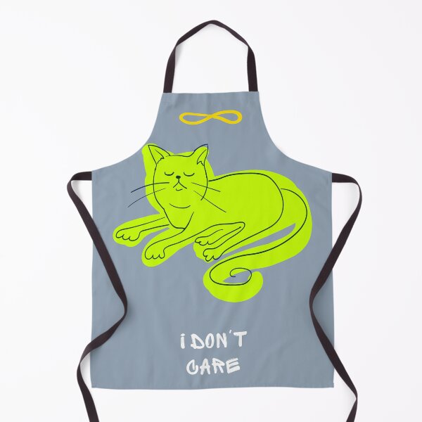Item preview, Funny cats, memes: I don't care! designed and sold by Bearlala.