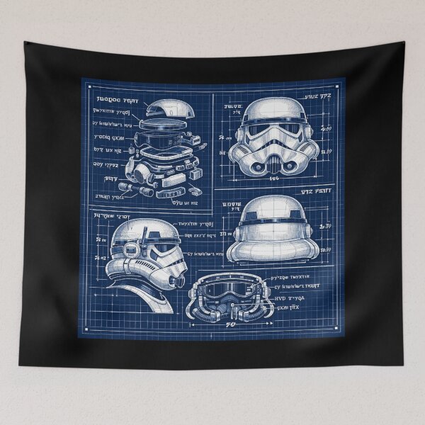 Item preview, Galactic Empire Soldier Blueprint 02 designed and sold by Rex Vox.