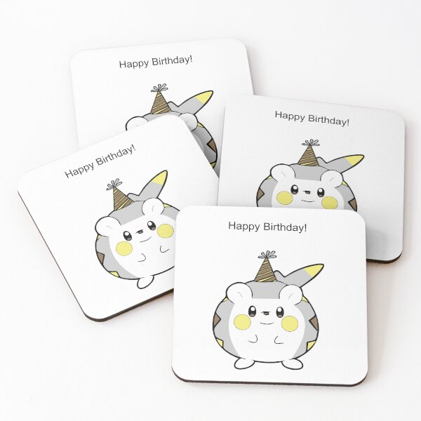 Item preview, Togedemaru Happy Birthday designed and sold by kyravreeland.
