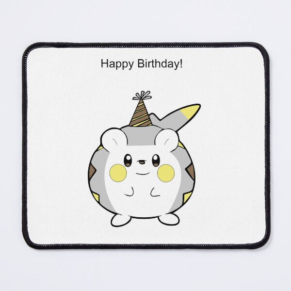 Item preview, Togedemaru Happy Birthday designed and sold by kyravreeland.