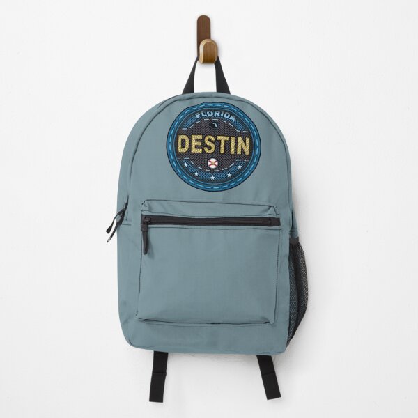 Item preview, Destin Florida FL stitching effect blue designed and sold by studioss76.
