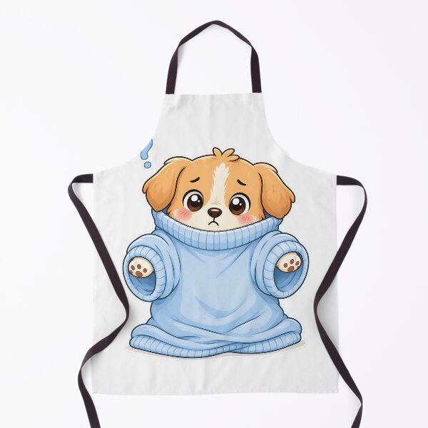 Item preview, Funny Dog Stuck in Sweater Cute Cartoon Design designed and sold by Sadia  Jannat.