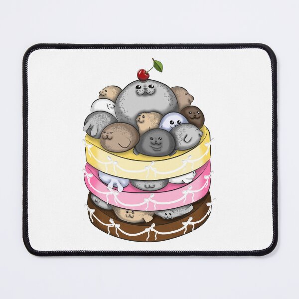 Item preview, triple layer seal cake designed and sold by thecamillest.