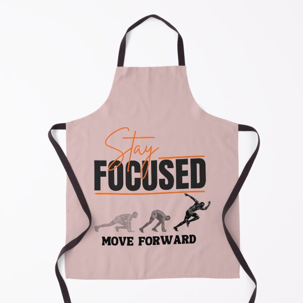 Item preview, Stay Focused Move Forward - Motivational Running Athlete Art designed and sold by thebestoffer.