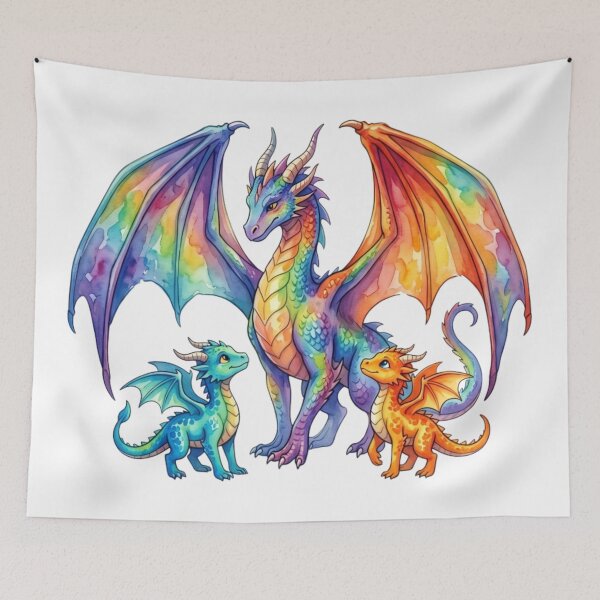 Item preview, The world has dragons. designed and sold by PP&RAINBOW SHOP.