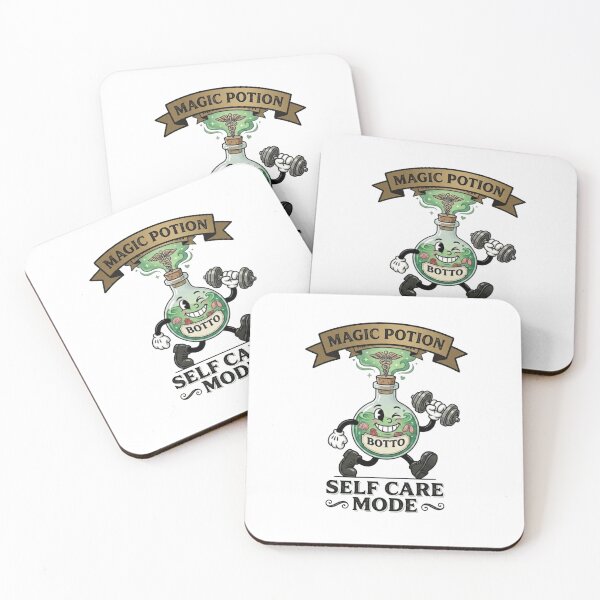 Item preview, Magic Potion Self Care Mode Retro Cartoon designed and sold by JVDesignsShop.