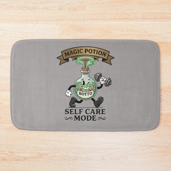 Item preview, Magic Potion Self Care Mode Retro Cartoon designed and sold by JVDesignsShop.