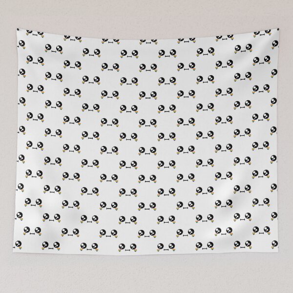 Item preview, Copy of Cute kawaii blushing confused shiny eyes face pattern designed and sold by BlushyPrint.