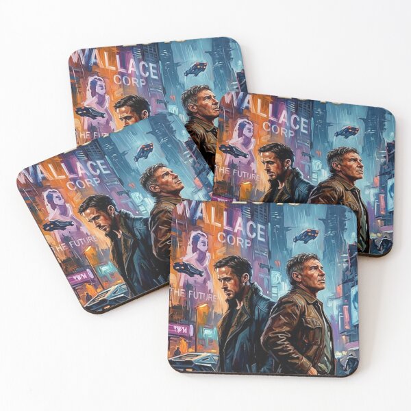 Item preview, The Past Demands a Future: Blade Runner 2049 Oil Art designed and sold by Art's Diner.