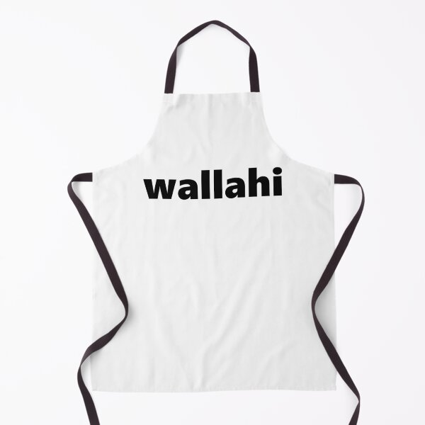Item preview, Wallahi - Trendy Street Style Typography Phrase designed and sold by ModdiesColors.