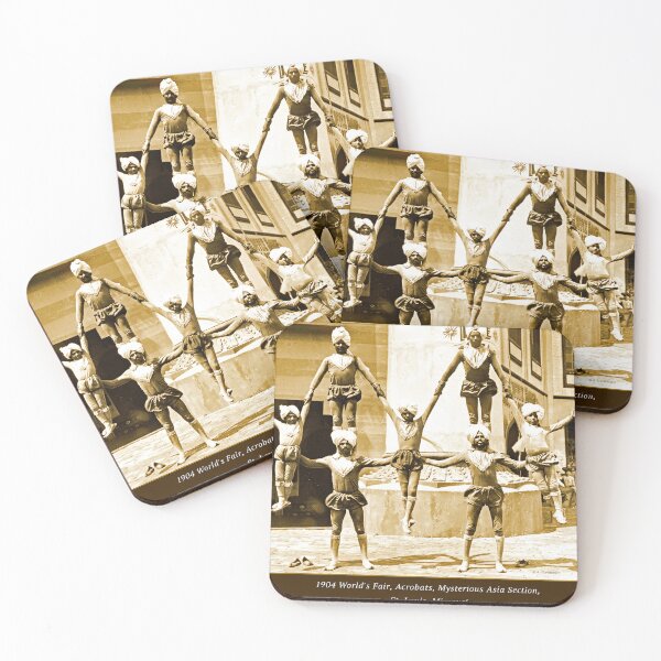 Item preview, 1904 World's Fair, Acrobats, Mysterious Asia Section, St. Louis, Missouri designed and sold by AMacGPhilly.